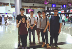 Sending Ph.D student Kao to USA