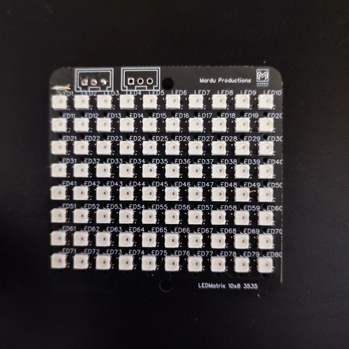 10x8 Addressable Led Matrix (62x60mm) | MarduProductions