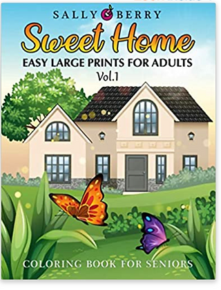 an example of a coloring book that could help seniors 