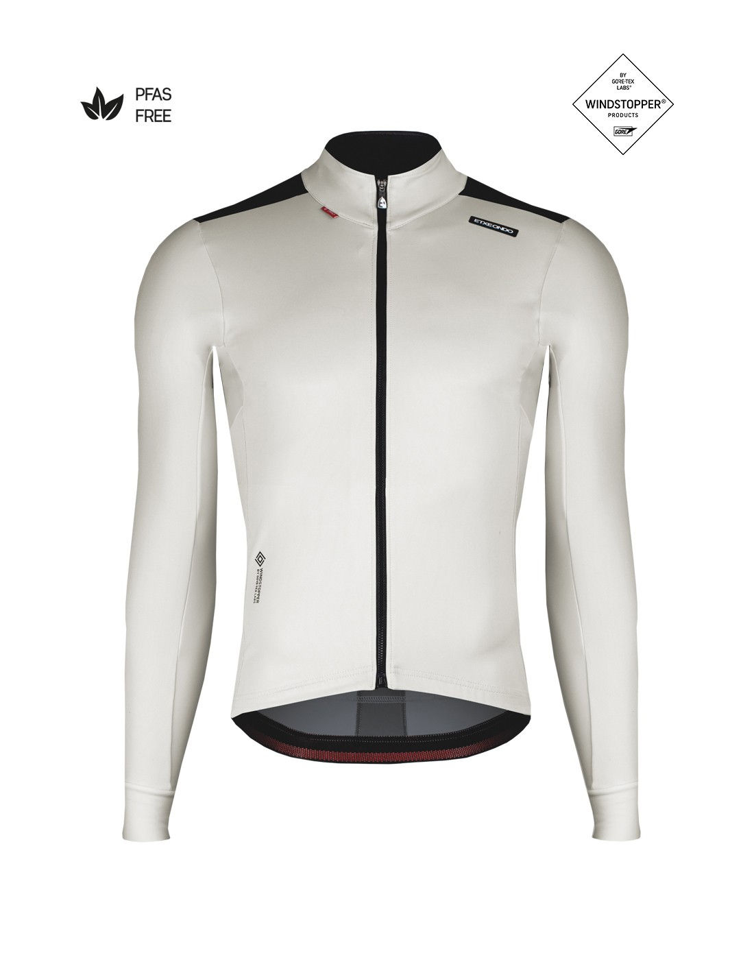 ETXEONDO DENA GORE-TEX WINDSTOPPER JACKET White Cream/ BLack