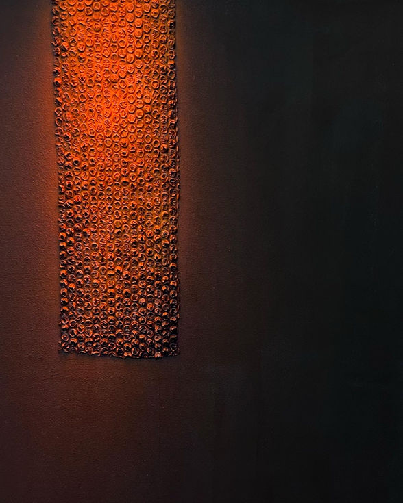 orange light artwork
