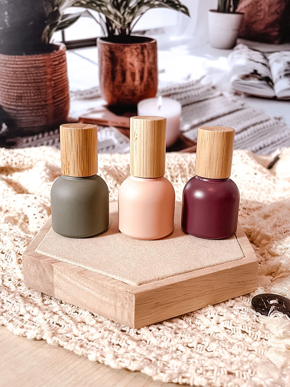 Thumbnail: Natural Beauties Sprayflaschen Roll-On Flasche mit Bambus Deckel