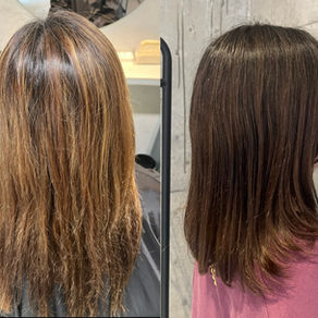 地毛ハイライトで不安になる9ヶ月目