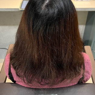 手強いデジパー、ホームカラーを明るくして約1ヶ月後