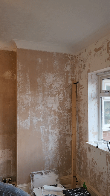 Living Room Wallpapering Lutterworth