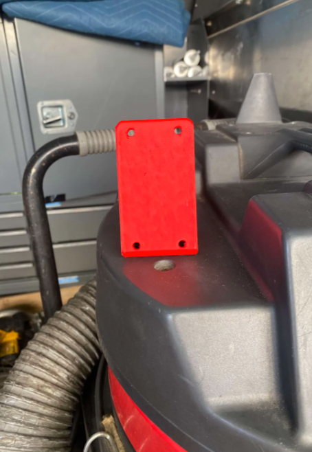 Thumbnail: Milwaukee Packout Base Trolley Wall Mount Bracket  Stop your Milwaukee Packout trolley from sliding around in the van with th