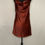 Thumbnail: Terra Rust Colored Cowl Neck Dress