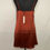 Thumbnail: Terra Rust Colored Cowl Neck Dress