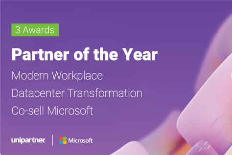 Unipartner has received 3 Microsoft awards in 2022!