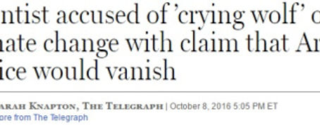 Climate change science wrong again!