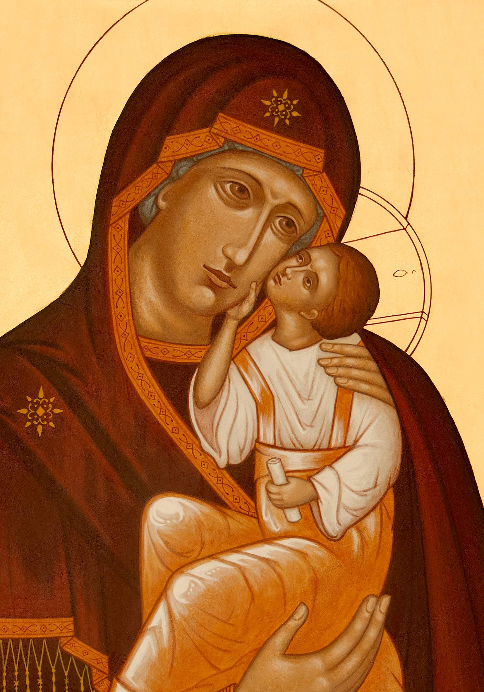 Mère de Dieu détail