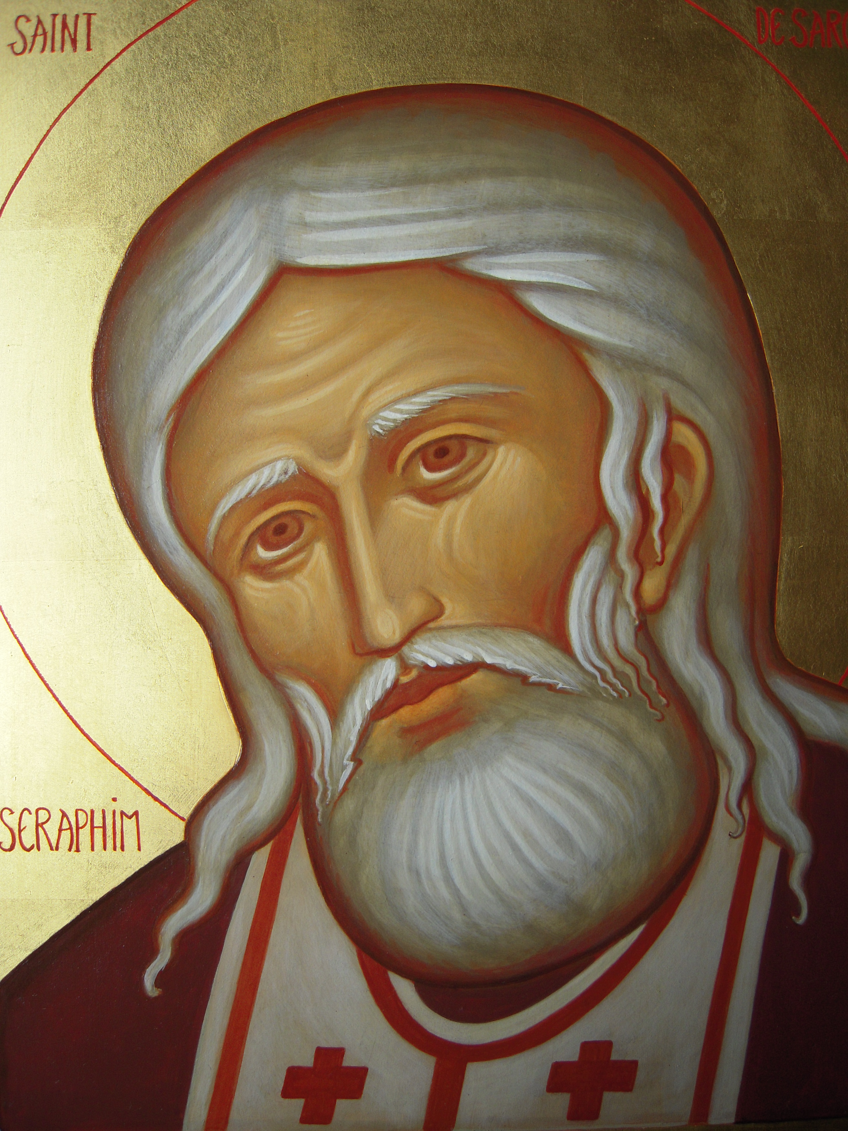Saint Séraphim détail