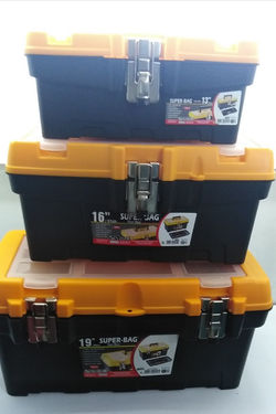 SERIE BOITE A OUTILS PLASTIQUE x4