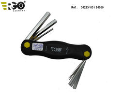 JEU CLE SIX PANS & TORX PLEYABLE