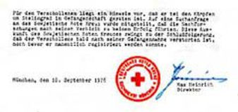 Rotes Kreuz Sucanzeig