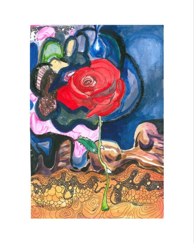 Vibrant Nature Paintings and Abstract Floral Art