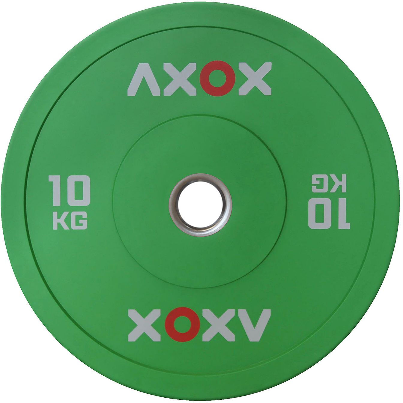 Axox Fitness Color Bumper Plates | 5 Kg-25 Kg | 10 Kg
