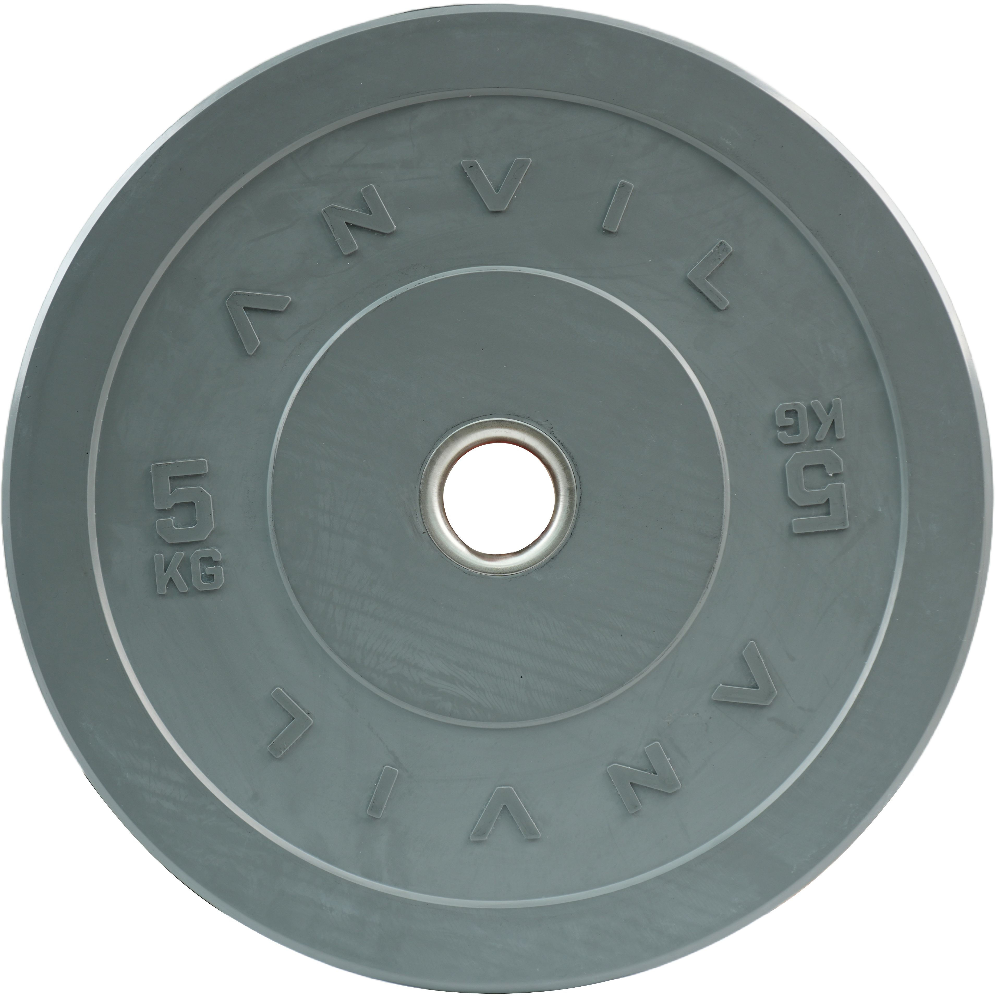 Anvil Rubber Coloured Bumper Plates | 5 Kg