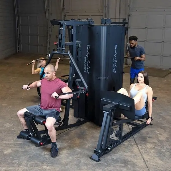 Thumbnail: Body Solid S1000 Pro Clubline 4 Station Commercial Mutli Gym