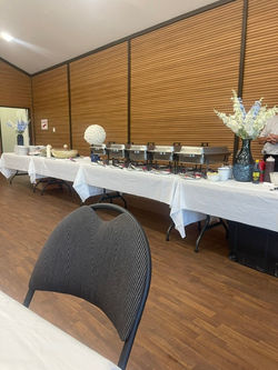 Buffet set up