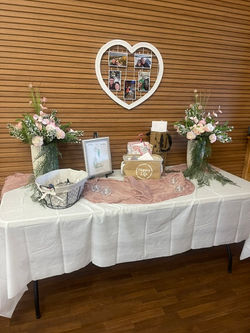 Guest book set up