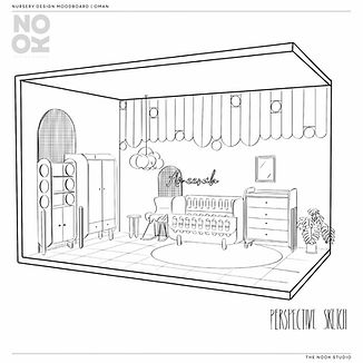 Sketch of a Nursery Room