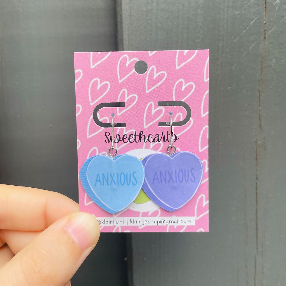 Oorbellen Anxious Sweethearts