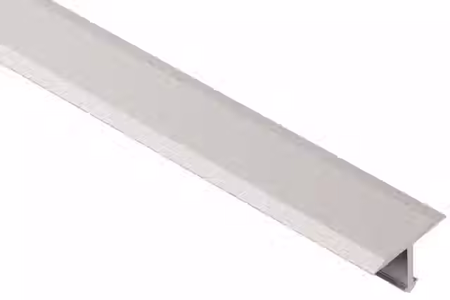 Schluter - RENO-T T-Molding Satin Anodized Aluminum 11/32" (9 mm) x 1" x 8'