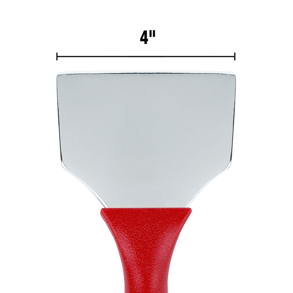 Thumbnail: Roberts - 4" Extra Wide Carpet Tucker and Stair Tool, Chrome-Plated Steel