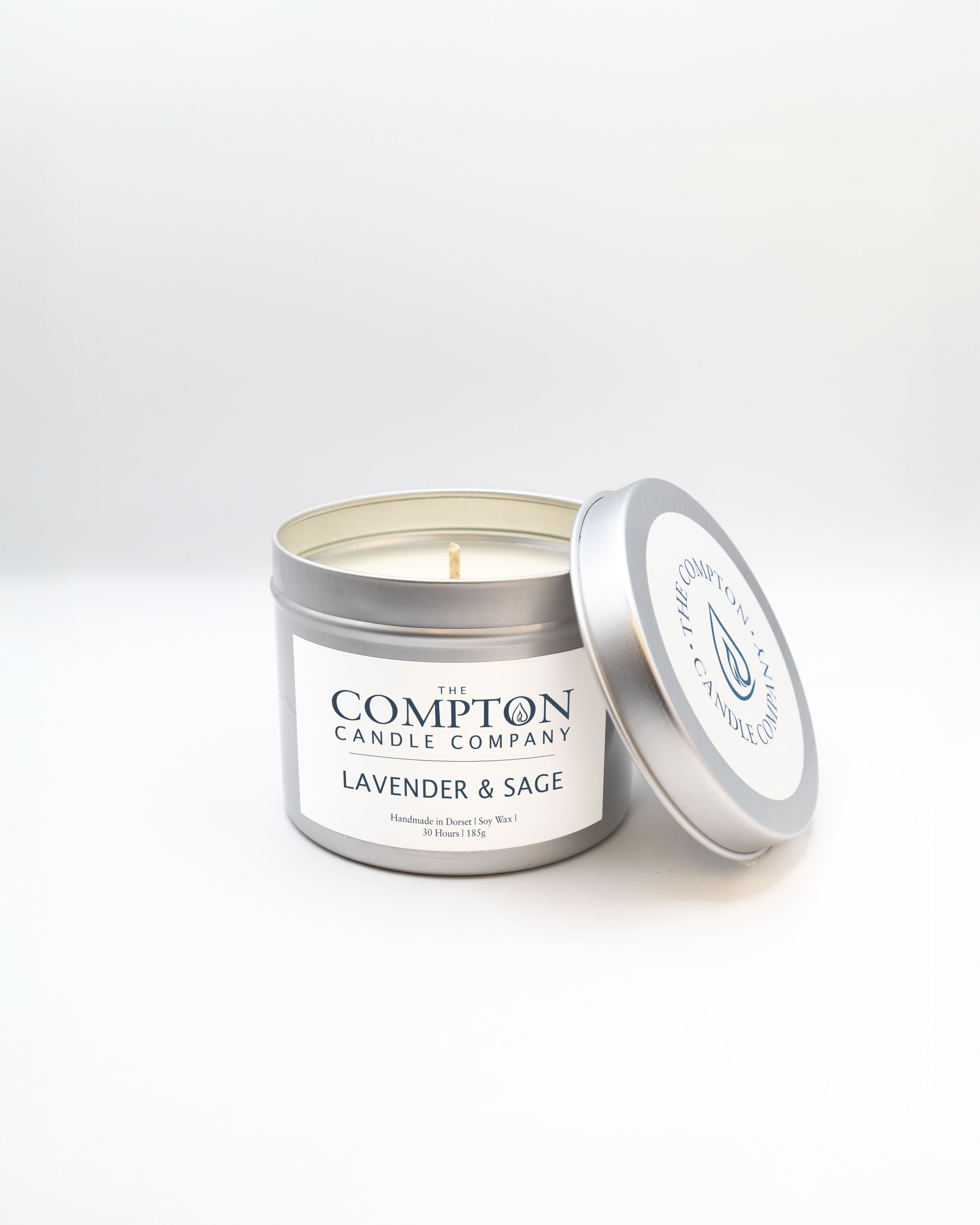 Lavender & Sage soy wax candle