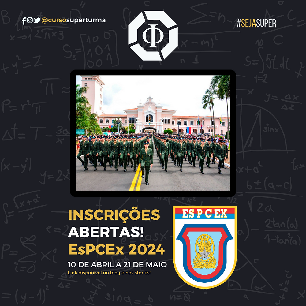 EsPCEx: Inscrições abertas! | Super Turma Nova Iguaçu