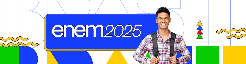 logo do gob br de fundo enem 2025 rapaz de mochila na frente