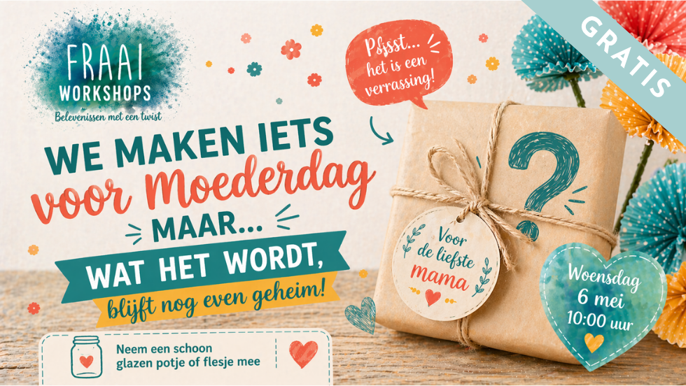 Knutselen voor Moederdag 💛