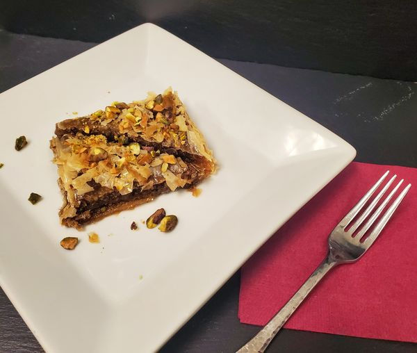 Blood Orange Olive Oil Baklava