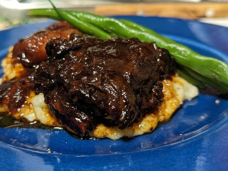 Beer and Balsamic Braised Short Ribs