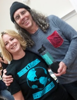 Tom Shadyac and me in LA Ca.