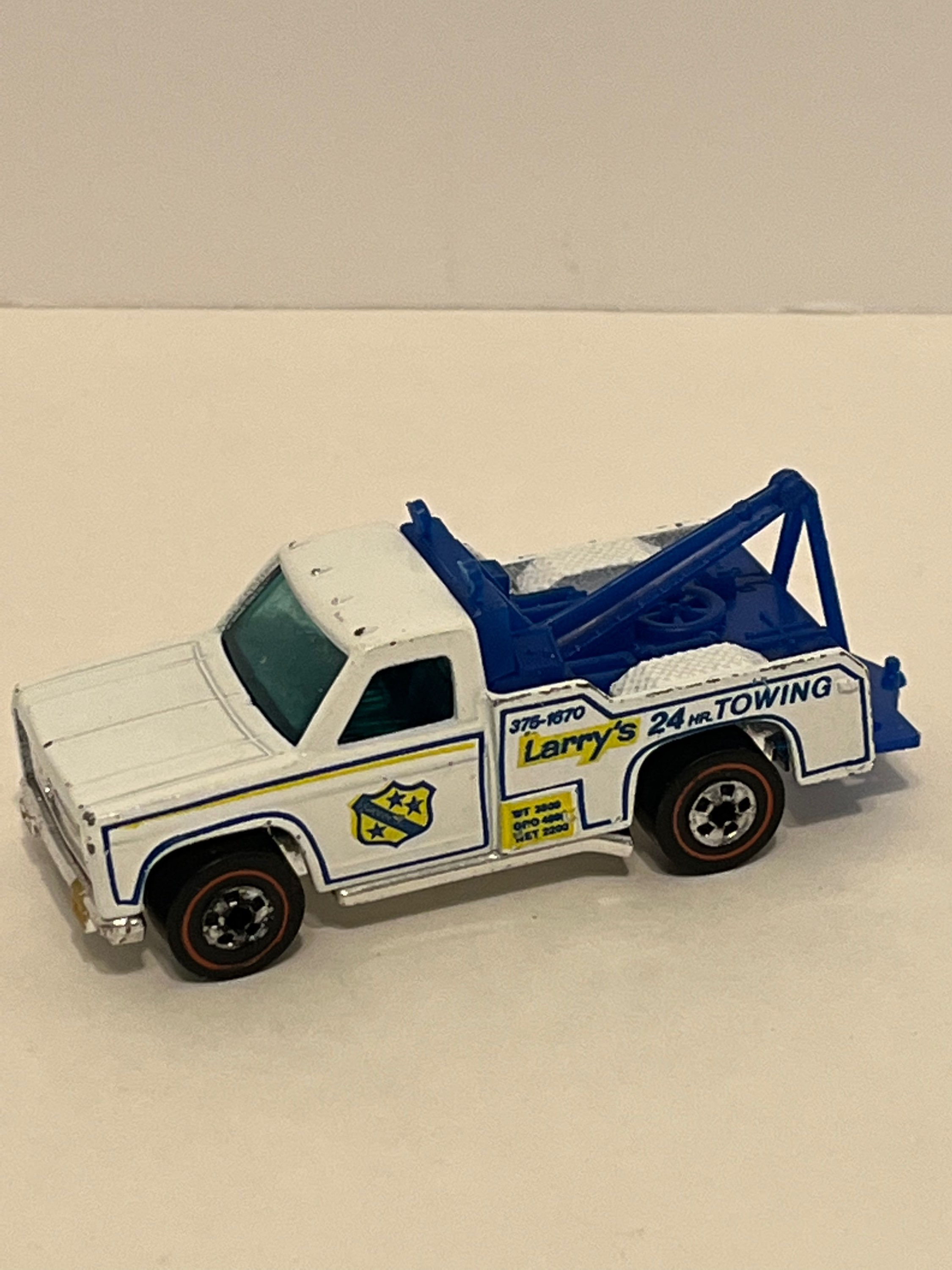 1974 Mattel: Hot Wheels Red Line Larry’s Towing Tow Truck