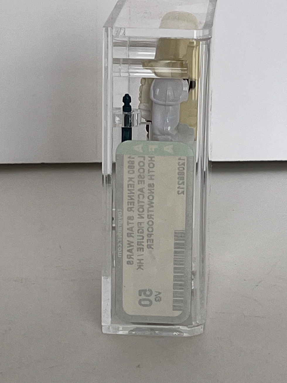 Thumbnail: Vintage 1980 Star Wars Kenner AFA 50 Snowtrooper Loose Figure HK