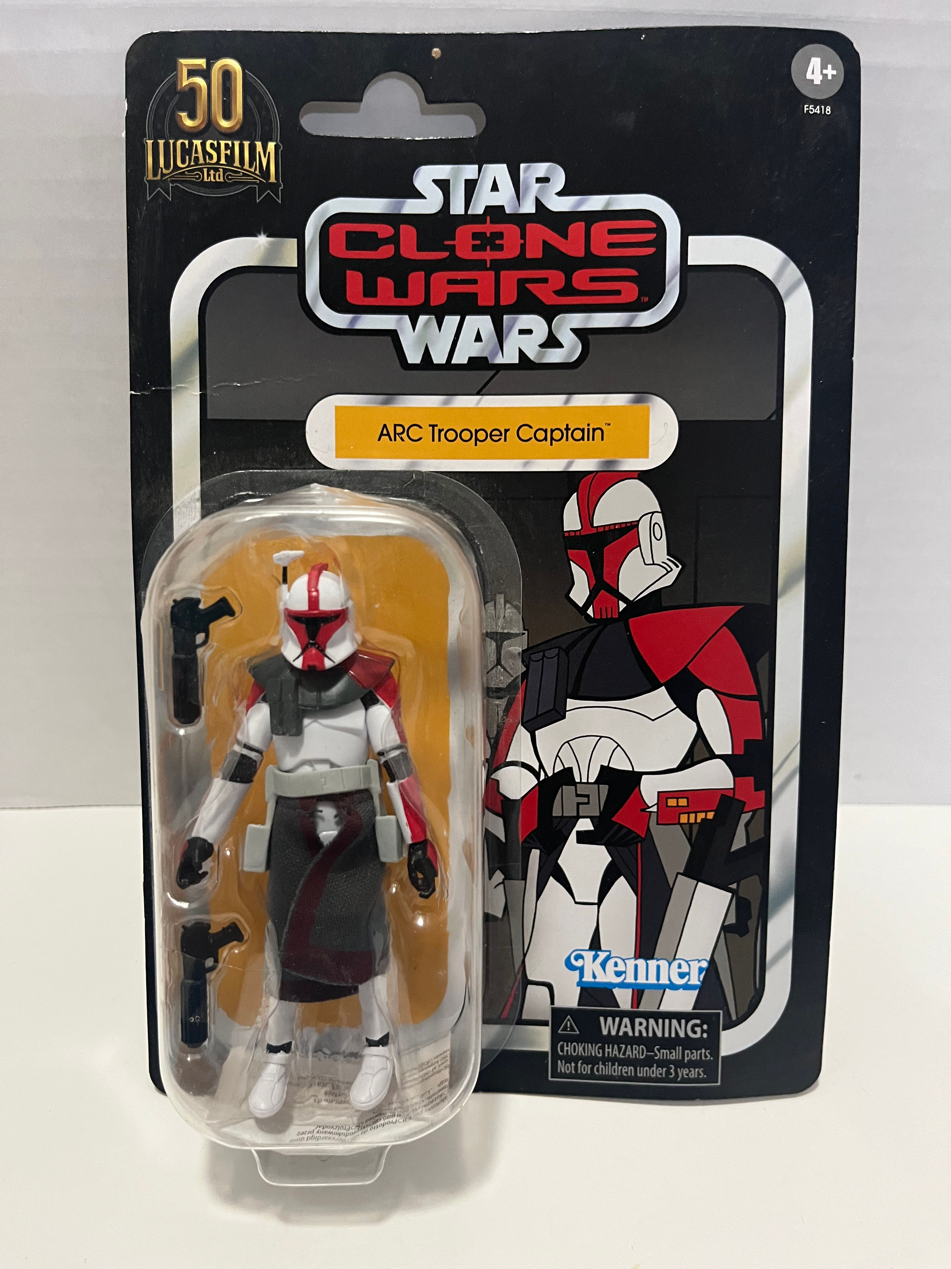 Star Wars The Vintage Collection “ARC Trooper Captain”(Clone Wars) Action Figure