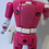 Thumbnail: Power Rangers Bandai Pink Ranger Action Figures Head Flips 5.5" 1993 with Gun