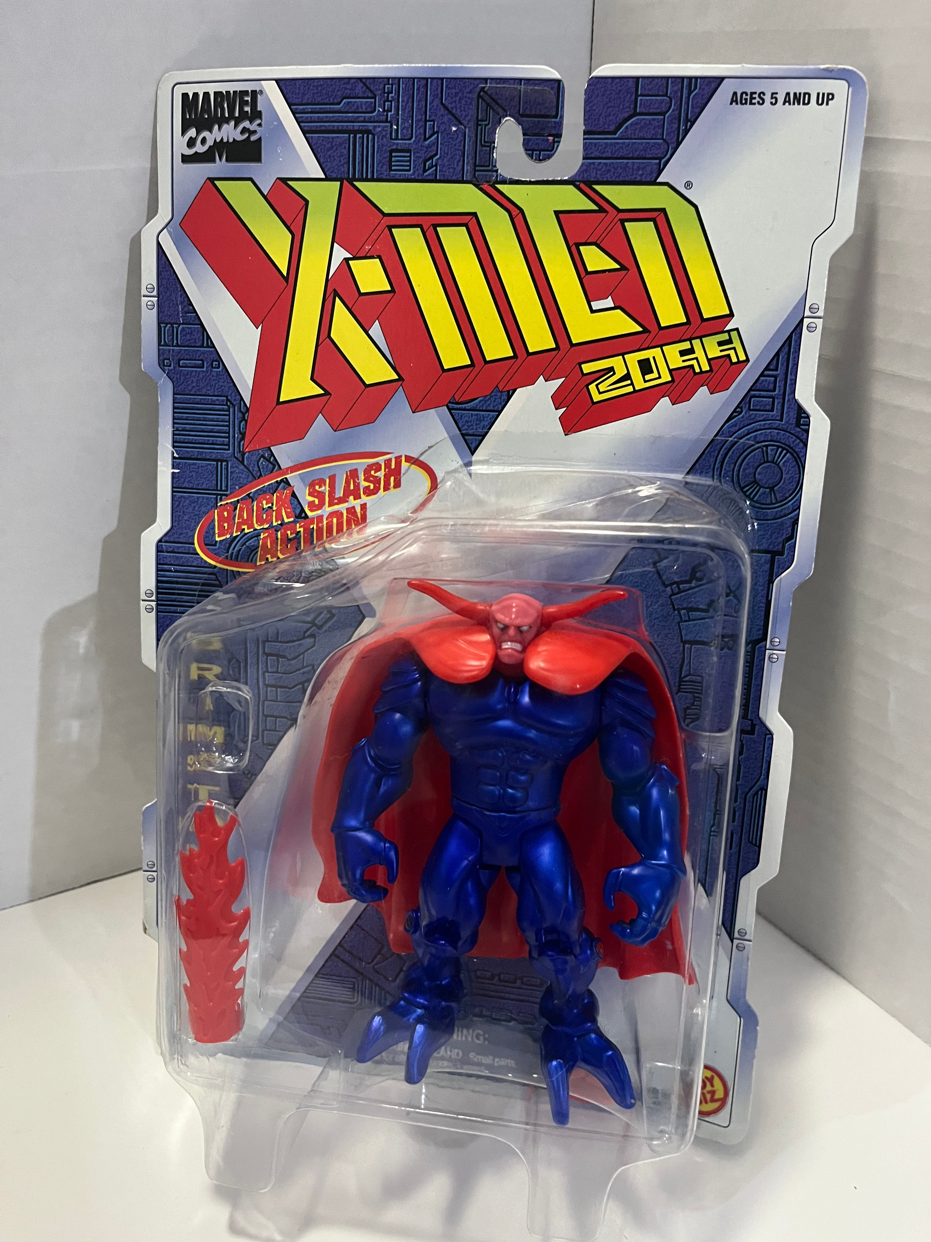 Vintage 1995, 96 Toy Biz Marvel Comics X-Men 2099 “Brimstone Love and La Lunatic