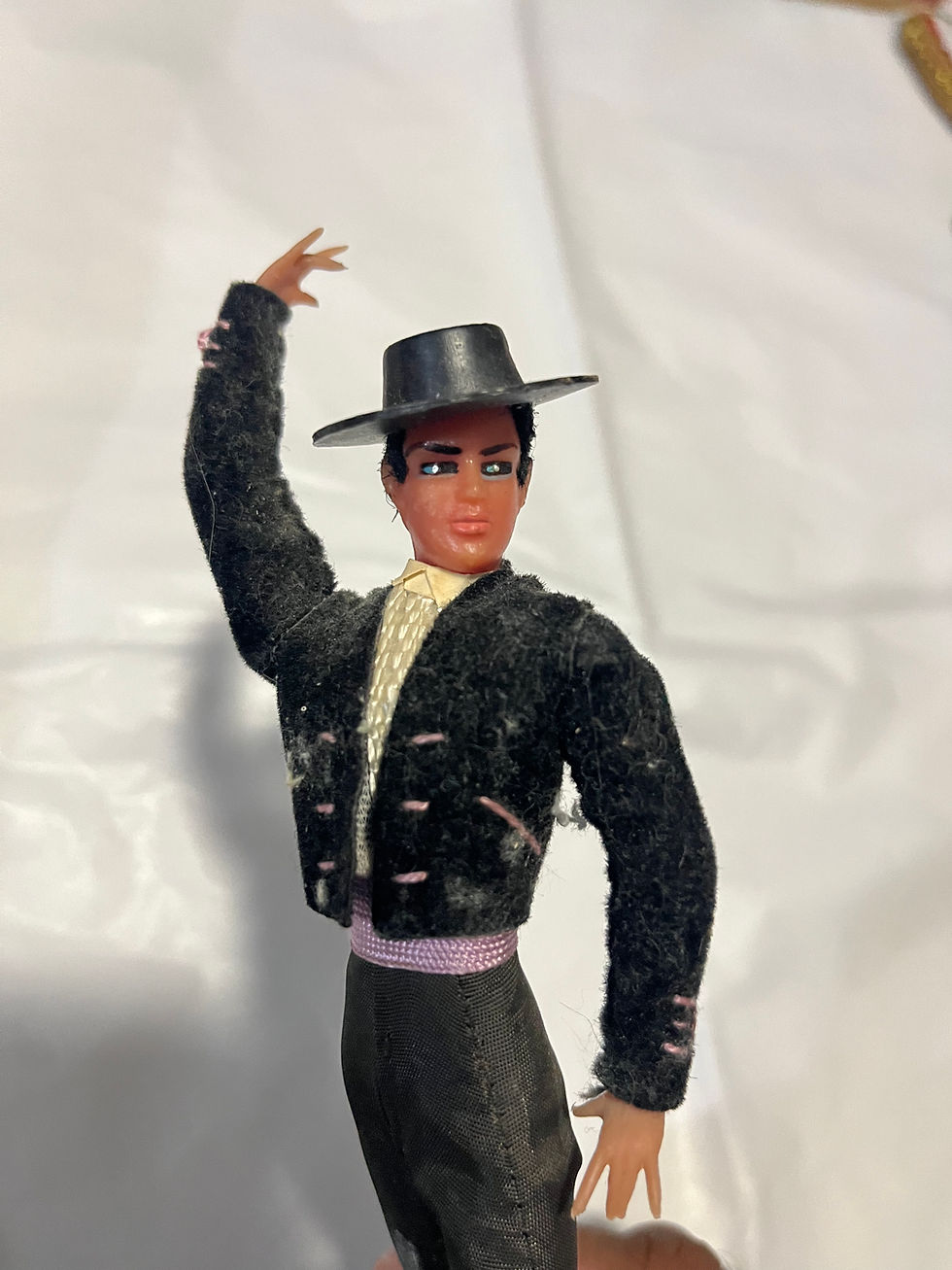 Thumbnail: Vintage 8-Inch tall Marin Chiclana Male Flamenco Dancer (Made in Spain)