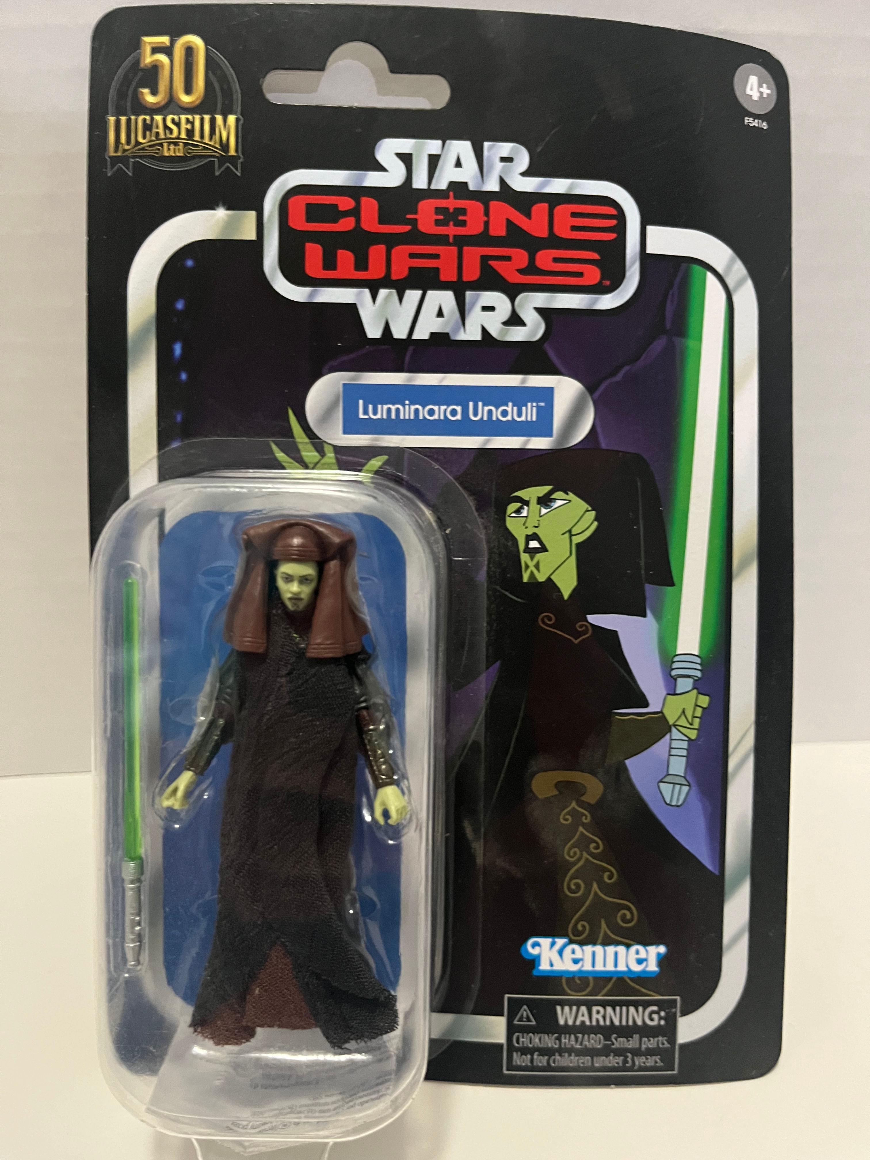Star Wars The Vintage Collection Luminara Unduli (Clone Wars) Action Figure MOC