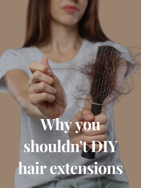 Why you shouldn't DIY hair extensions