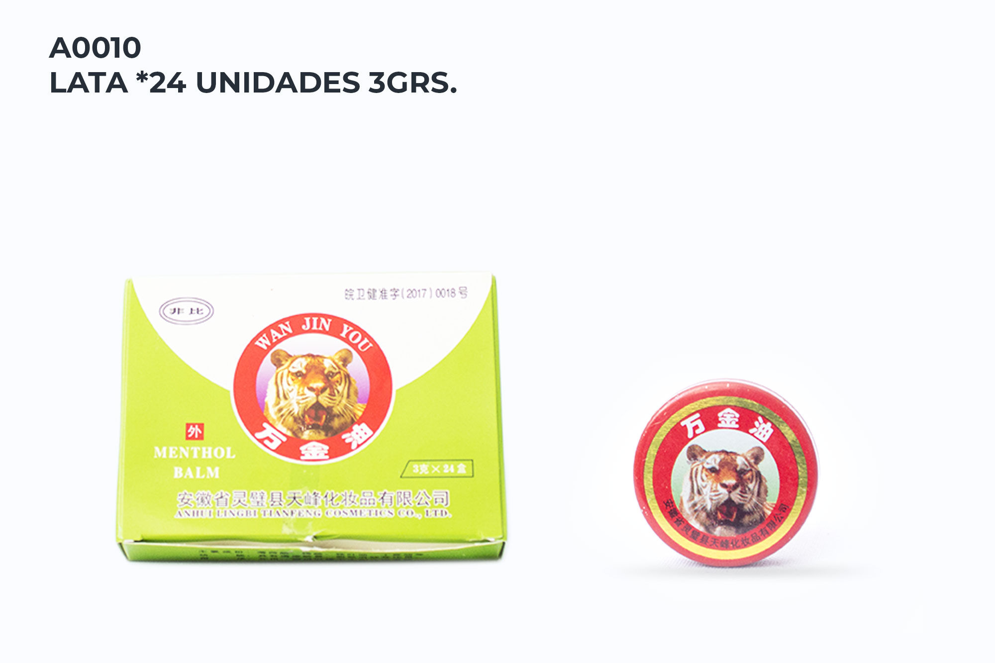 Lata *24 Unidades 3grs