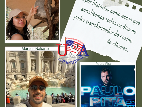 🌎 De Santos para o Mundo: A Jornada de Paulo, Mariana e Marcos ✈️
