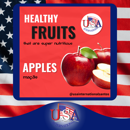 🍎 APRENDA INGLÊS COM A FRUTA MAIS FAMOSA DO MUNDO: A MAÇÃ!