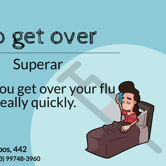 To get over