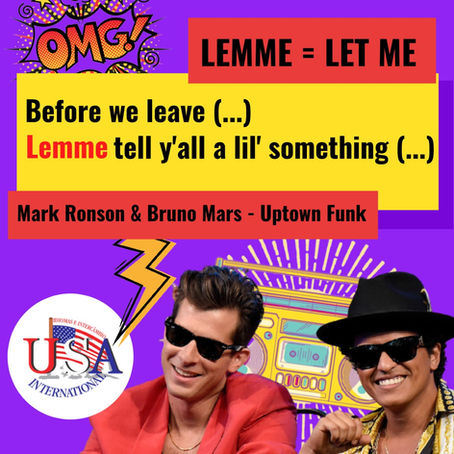 LEMME = “Let me” — Me deixa