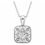 Thumbnail: Annabelle Square Diamond Necklace